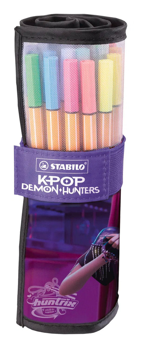 STABILO point 88 KPop Demon Hunters Rollerset de 25