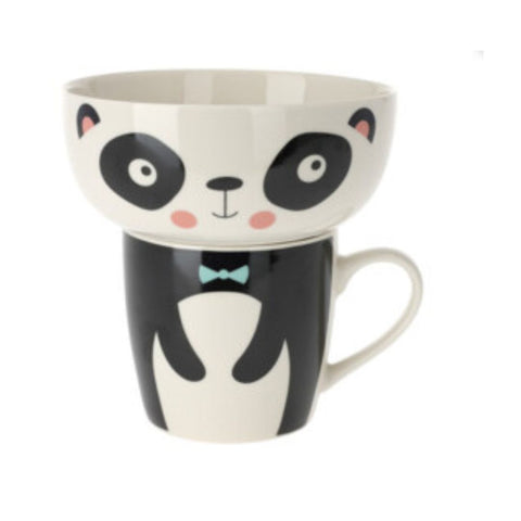 Set de Taza y Bowl a juego animales