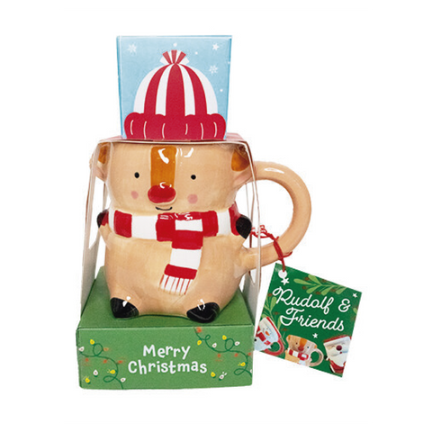 Set Taza con Chocolate en polvo