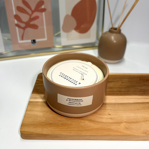 Vela aromática Peppermint & Eucalyptus