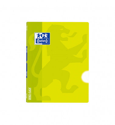 LIBRETA GRAPADA TAPA PLÁSTICO A5 48HOJAS LISO OPENFLEX