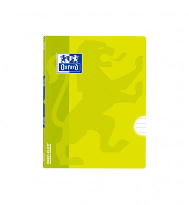 LIBRETA GRAPADA TAPA PLÁSTICO OPENFLEX A5+ 48H HORIZONTAL