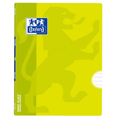 LIBRETA GRAPADA TAPA PLÁSTICO OPENFLEX A4 48H HORIZONTAL COLORES SURTIDOS