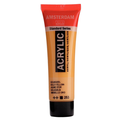 Pintura acrílica Amsterdam Amarillo Oro (Opaco)