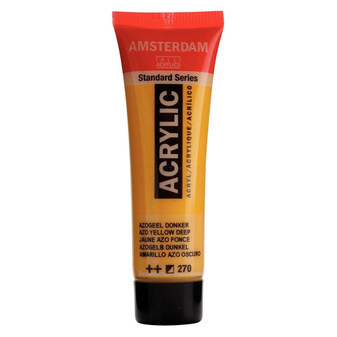 Pintura acrílica Amsterdam Amarillo Azo Oscuro