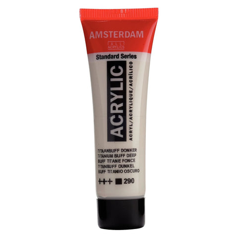 Pintura acrílica Amsterdam Buff Titanio Os Claro (Opaco)