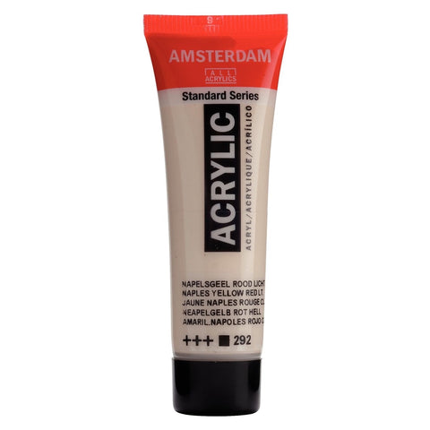 Pintura Acrílica Amarillo Nápoles Rojo Claro (Opaco)