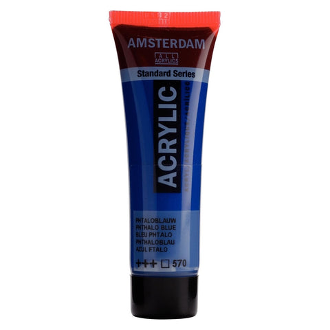 Pintura Acrílica Amsterdam Azul Ftalo
