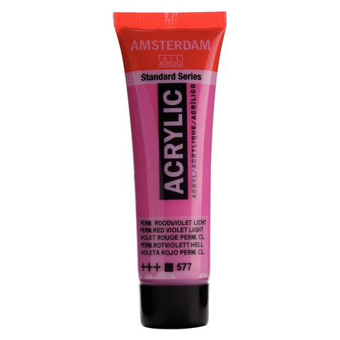 Pintura Acrílica Amsterdam Violeta Rojo Permanente Claro