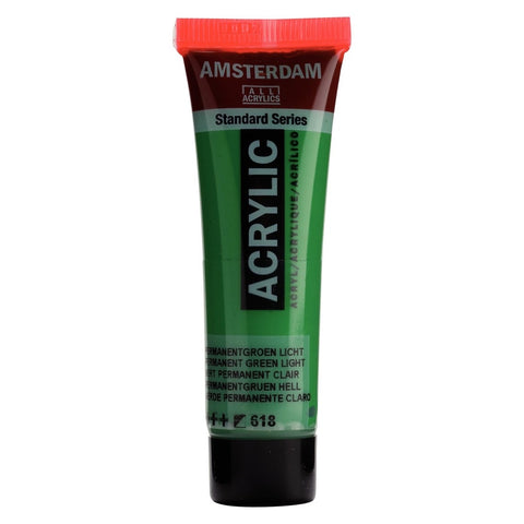 Pintura Acrílica Amsterdam Verde Permanente Claro