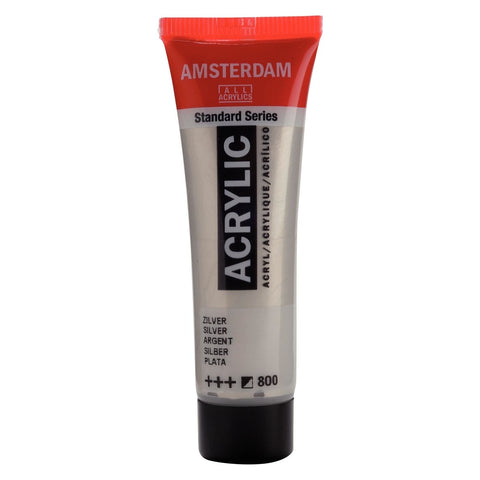 Pintura Acrílica Amsterdam Plata