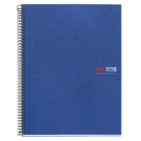 NOTEBOOK A4 150 HOJAS CUADRICULADAS POLIPROPILENO AZUL