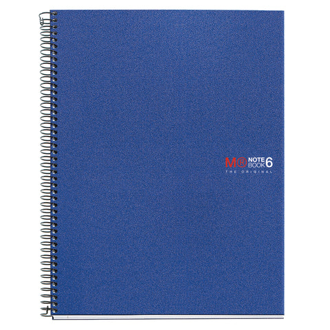 NOTEBOOK A4 150 HOJAS PAUTADAS POLIPROPILENO AZUL