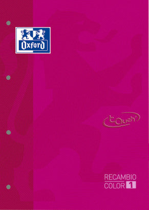 RECAMBIO COLOR 1 TAPA BLANDA A4+ 80 HOJAS 5X5