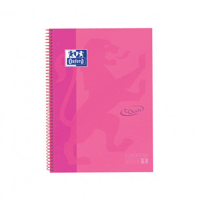 Europeanbook 1 School Touch Tapa Extradura A4+ 80H 5x5 Colores Surtidos