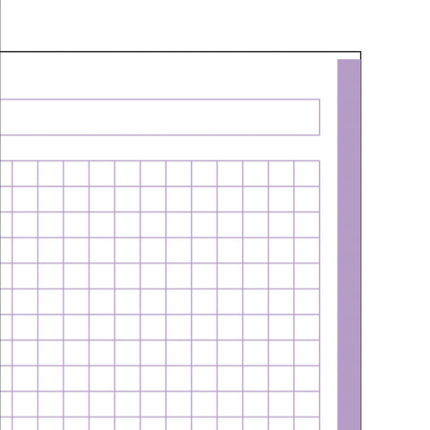 NOTEBOOK A4 80 HOJAS CUADRICULADAS LAVANDA