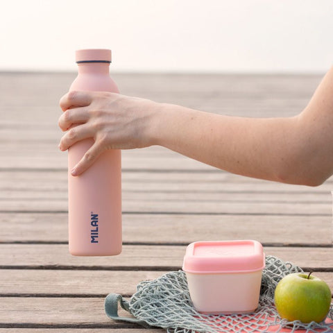 Botella Isotérmica de Acero Inoxidable 354 ml Rosa MILAN