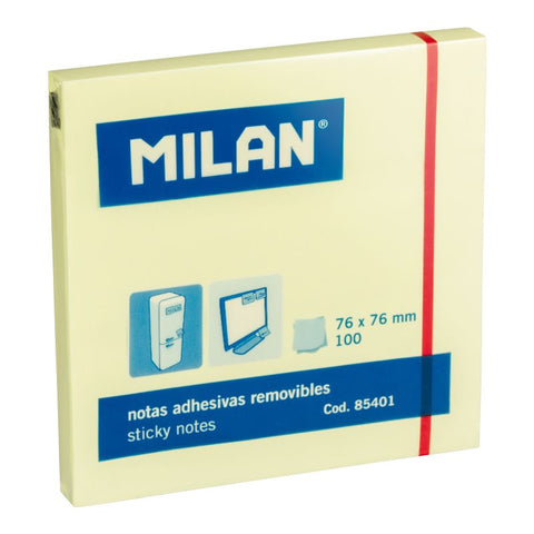 Bloc 100 notas adhesivas 76 x 76 mm
