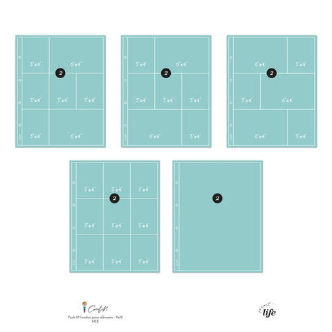 Fundas para álbumes de 9"x12" Mix