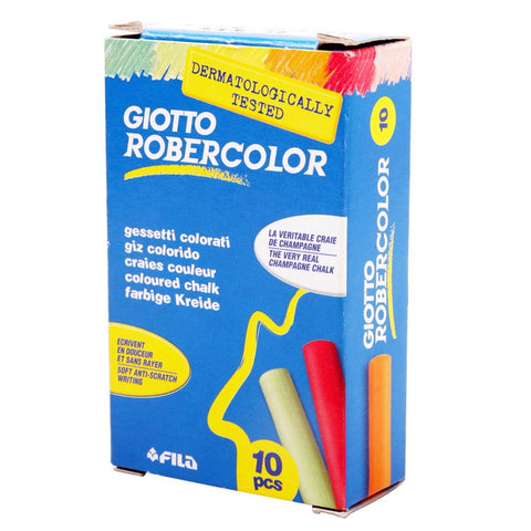 Tizas Giotto Robercolor Colores Surtidos 10 Uds