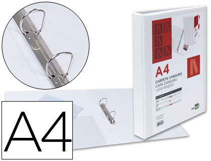 Carpeta Canguro A4 2 Anillas 55 mm Liderpapel
