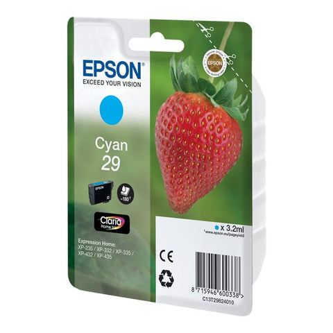 Cartucho EPSON 29 Fresa Color