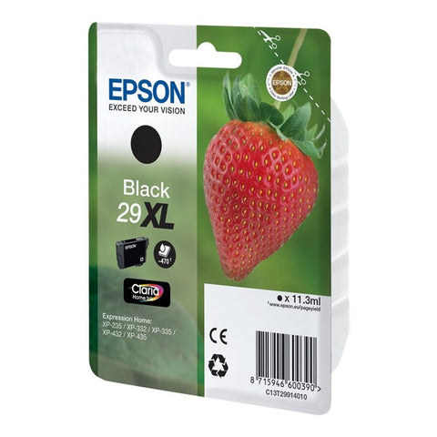 Cartucho EPSON 29XL Fresa Negro