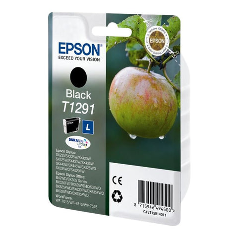 Cartucho EPSON T1291 Manzana Negro