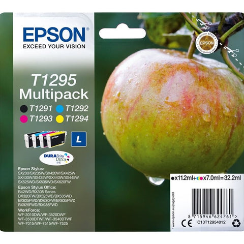 Cartucho EPSON T1295 Manzana Pack 4 Colores