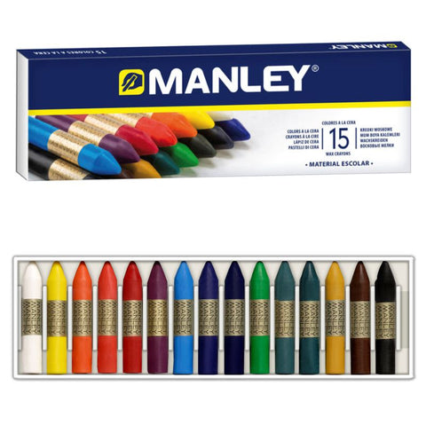 Caja de 15 Ceras Manley