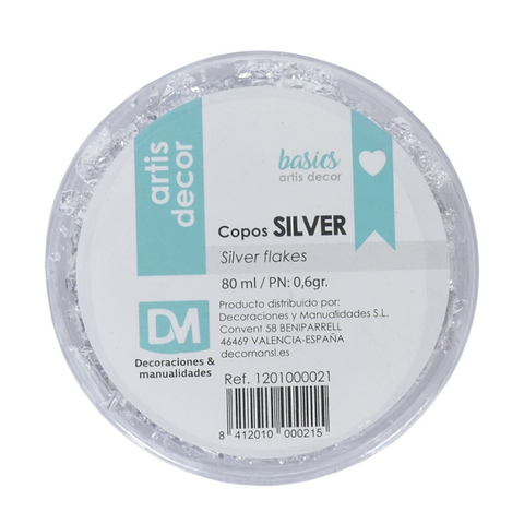 Copos Pan de Oro fragmentado 0,6 gr Silver