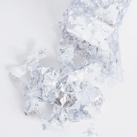 Copos Pan de Oro fragmentado 0,6 gr Silver