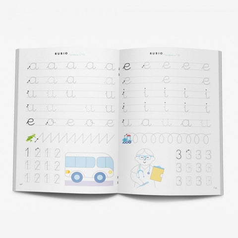 CUADERNO DE REPASO 02 ESCRITURA RUBIO