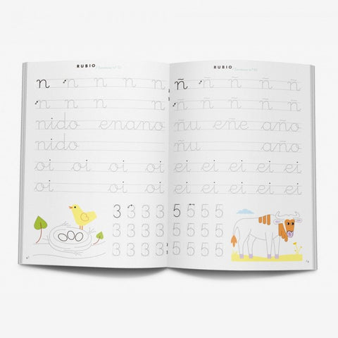 CUADERNO DE REPASO 03 ESCRITURA RUBIO