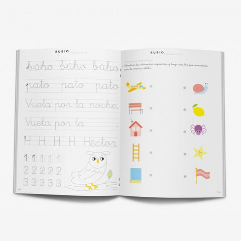 CUADERNO DE REPASO 06 ESCRITURA RUBIO