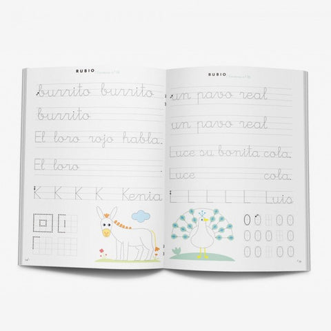CUADERNO DE REPASO 06 ESCRITURA RUBIO