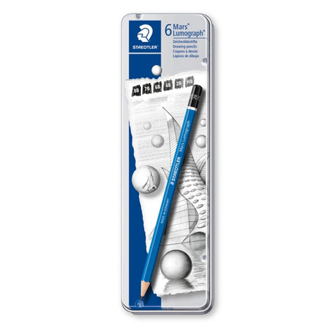 Estuche lápices MARS® LUMOGRAPH® 100 6 unidades