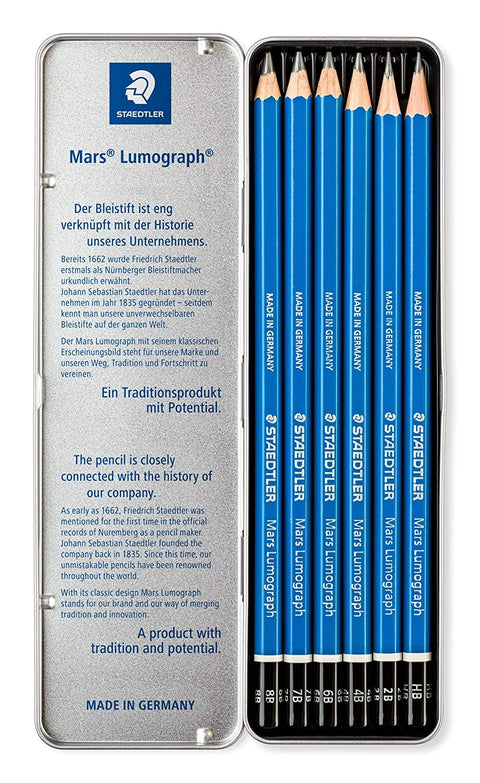 Estuche lápices MARS® LUMOGRAPH® 100 6 unidades