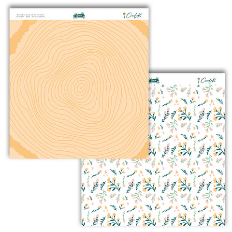 Papeles de Scrapbooking 12x12" a 1 cara Gaia