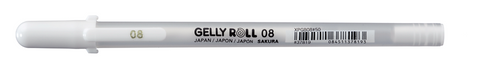 Bolígrafo Gelly Roll Blanco 08