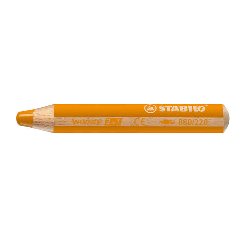 Lápiz Acuarelable 3 en 1 Woody de Stabilo