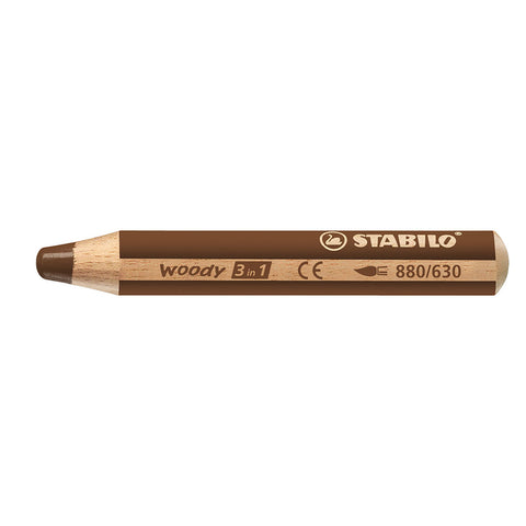 Lápiz Acuarelable 3 en 1 Woody de Stabilo