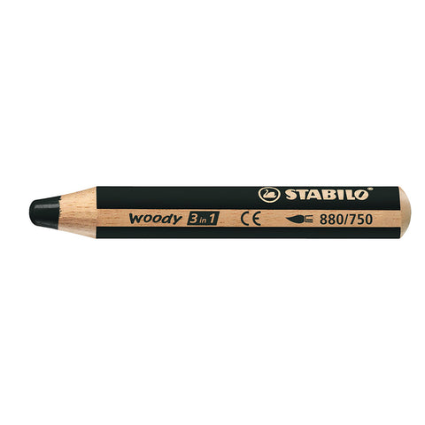 Lápiz Acuarelable 3 en 1 Woody de Stabilo