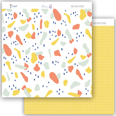 Bloc de 12 Papeles 12x12 Bikini