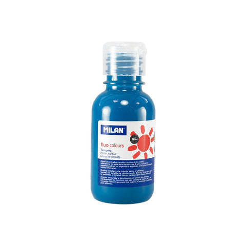 Témpera Colores Fluor 125 ml Milan