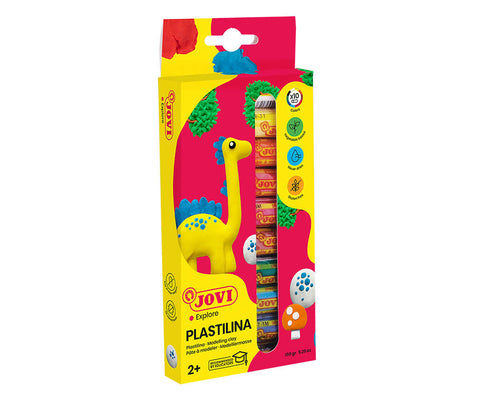 Estuche de plastilina Jovi 10 Pcs de 15 gr