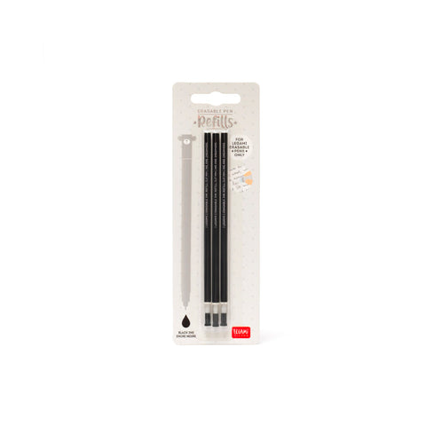 Set de 3 recargas para bolígrafo de gel Legami