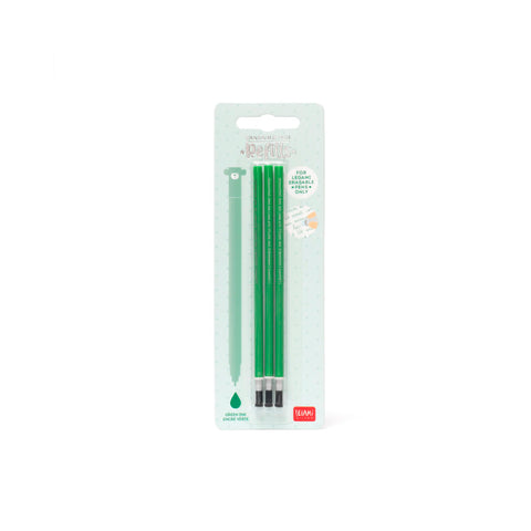 Set de 3 recargas para bolígrafo de gel Legami