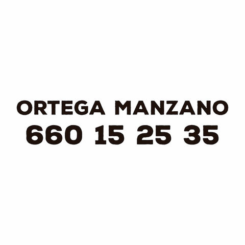 Sello para Ropa - Familia 2 I nº 20