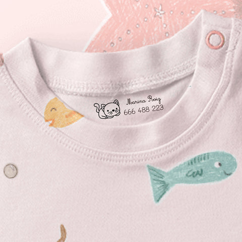 Sello para Ropa - Kitty I nº 7